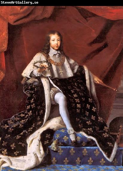 Henri Testelin Portrait of Louis XIV